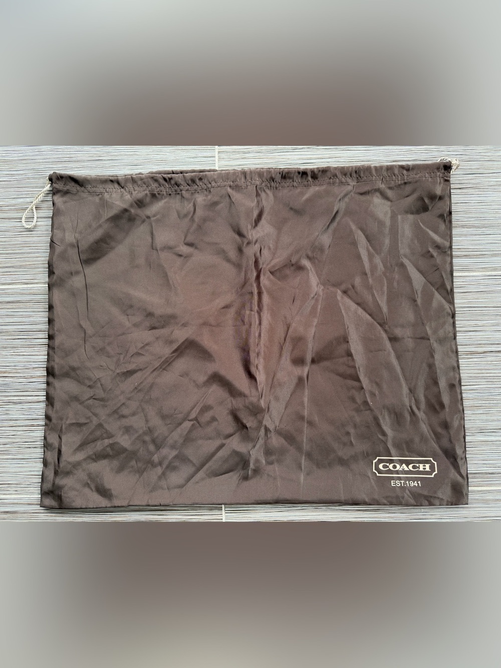 XLarge Coach brown dust bag 23x19
Never used